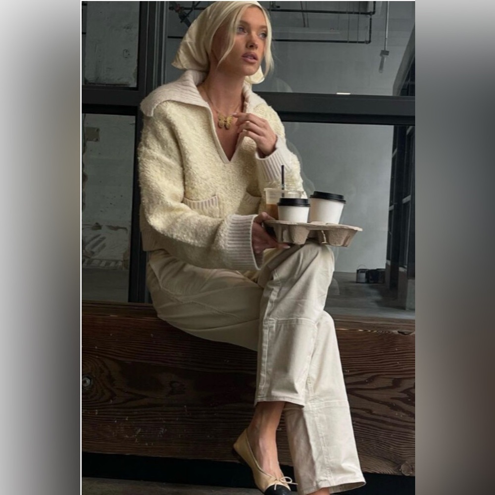 HELSA Hartley Boucle Sweater